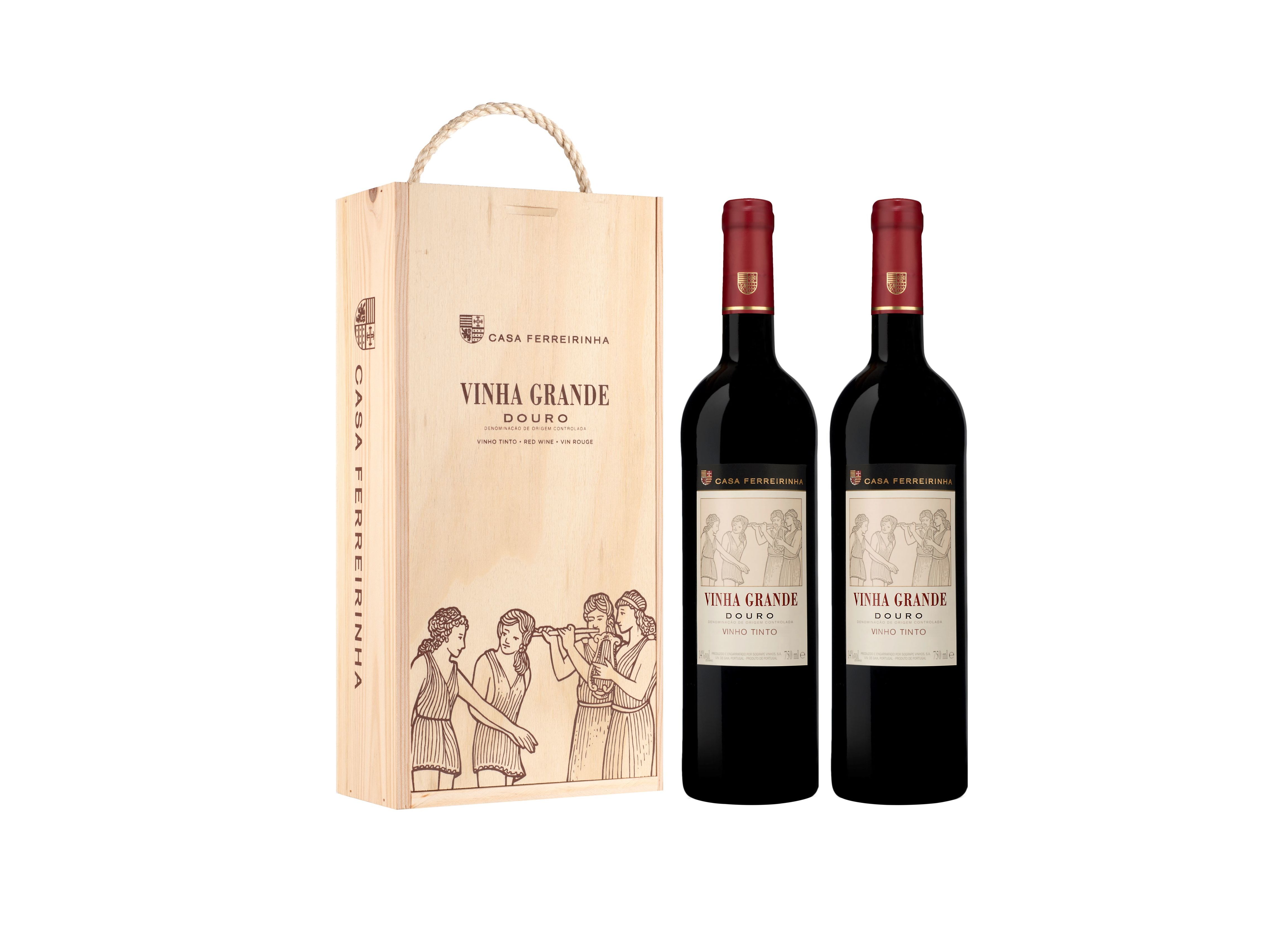 Conjunto Vinho Tinto Vinha Grande Douro 2x0.75l