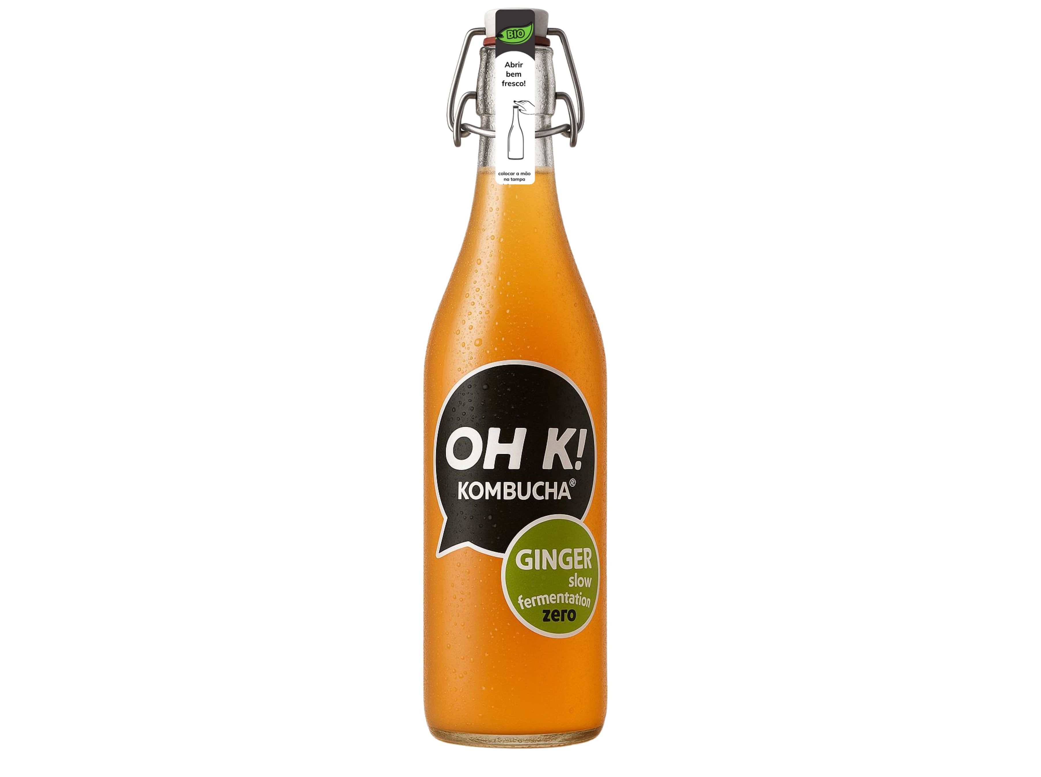 Kombucha Oh K! Gengibre E Limão Bio 750 Ml Oh K!