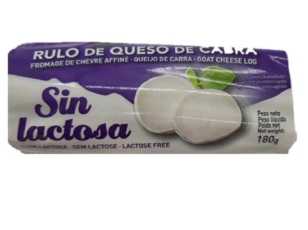Queijo rolo de cabra cobreros sem lactose 180 g