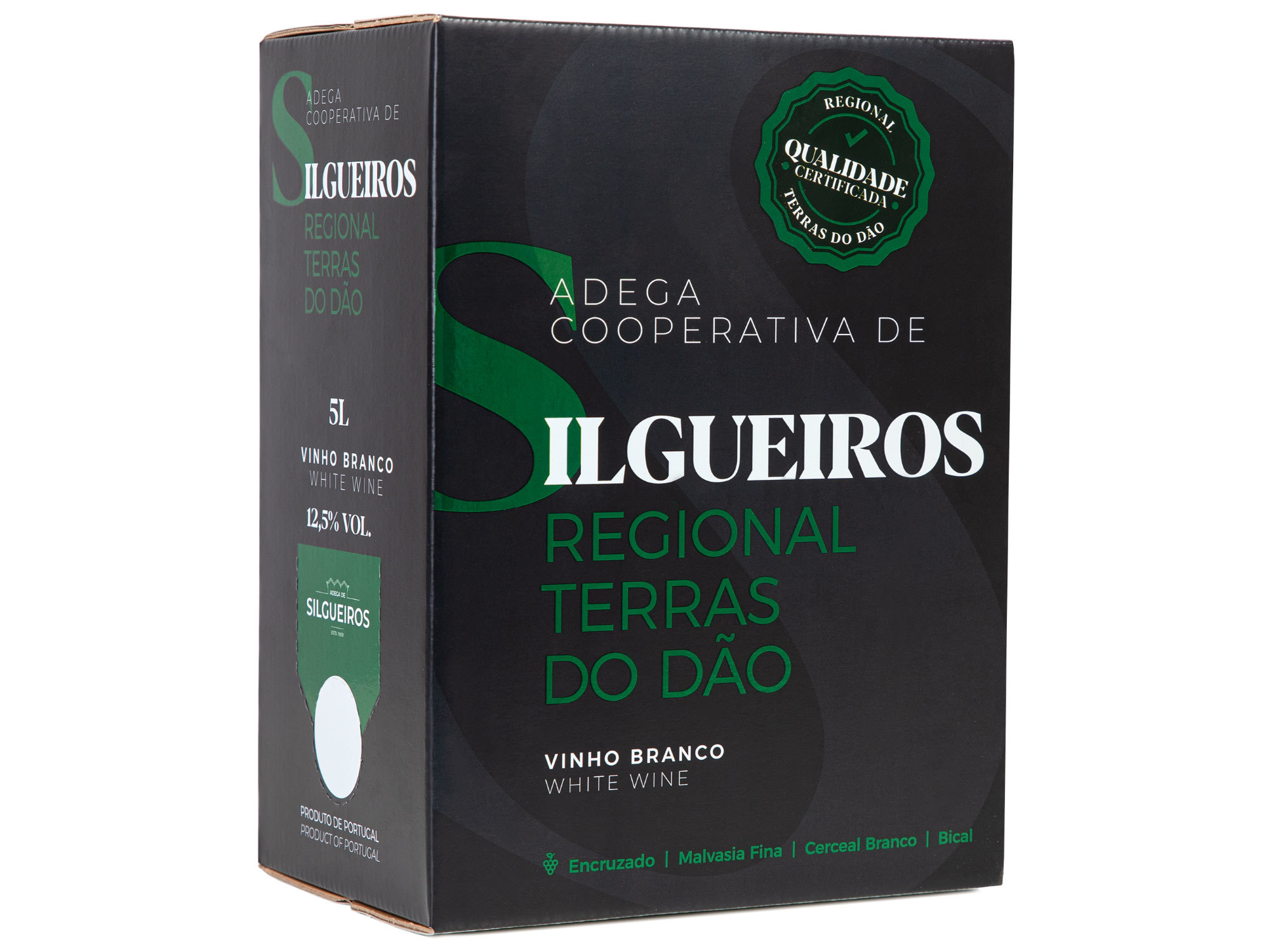 Vinho Branco Adega Silgueiros Beiras Bag In Box 5l