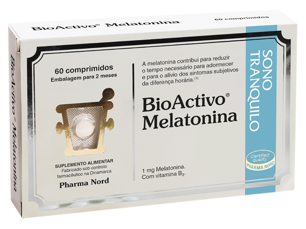 Suplemento Bioactivo Melatonina 60 Comprimidos Bioactivo