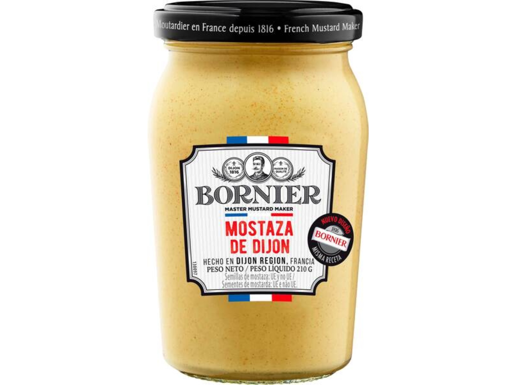Mostarda Bornier Forte Dijon 210g Bornier