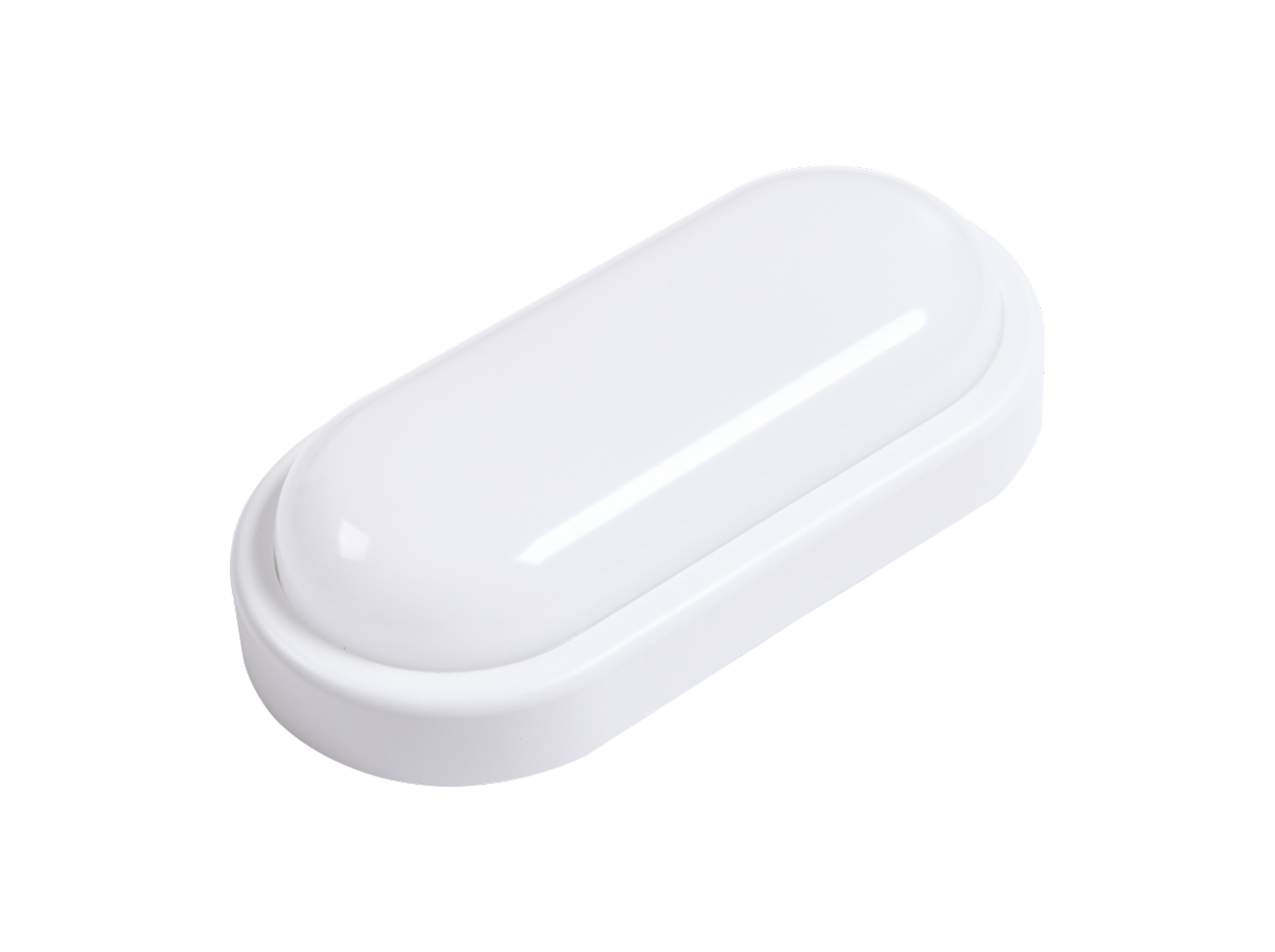 Lumy Oval 8w 4000k Clicklight Oval/branco 8w
