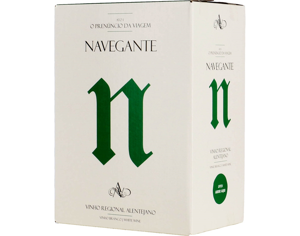 Vinho Branco Navegante Alentejo Bag In Box 5l Navegante