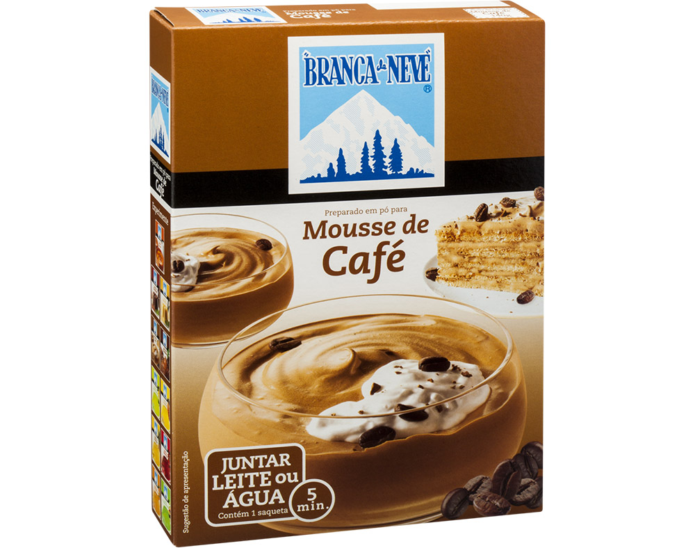 Mousse Branca De Neve De Café 140g Branca De Neve