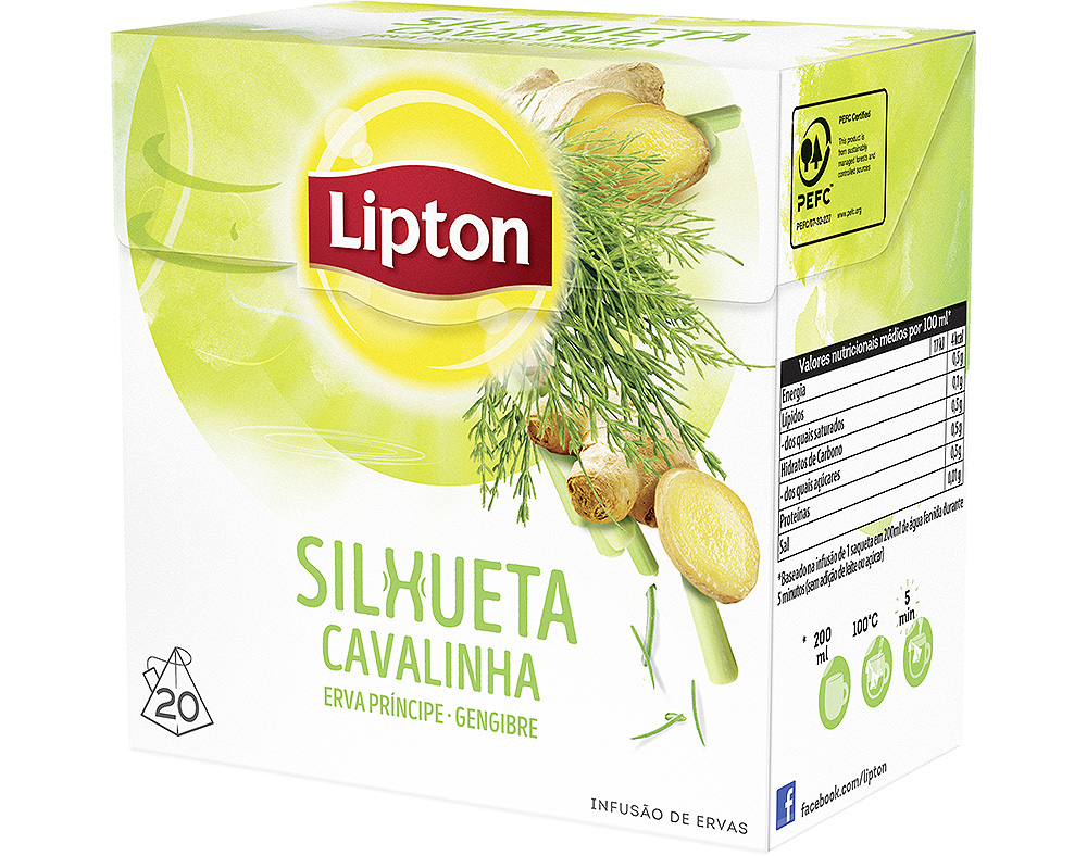 Infusão Lipton Silhueta Cavalinha 20 Saquetas Lipton