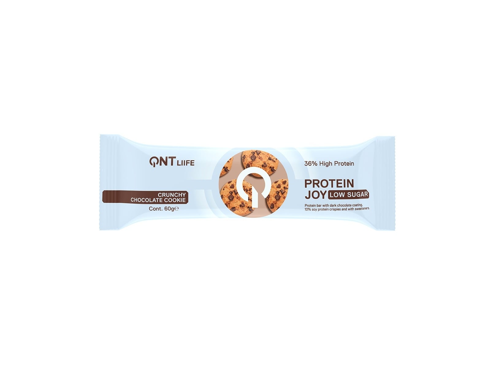 Barra Proteãna Low Sugar Qnt Bolacha Chocolate 60gr Qnt