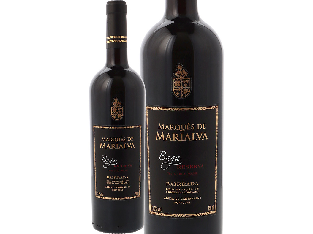 Vinho tinto marquês de marialva baga reserva 0.75l