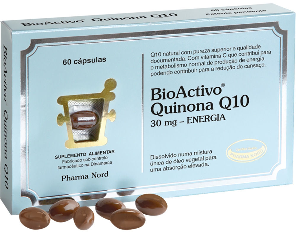 Suplemento Bioactivo Q10 Quinona 30mg 60un Bioactivo