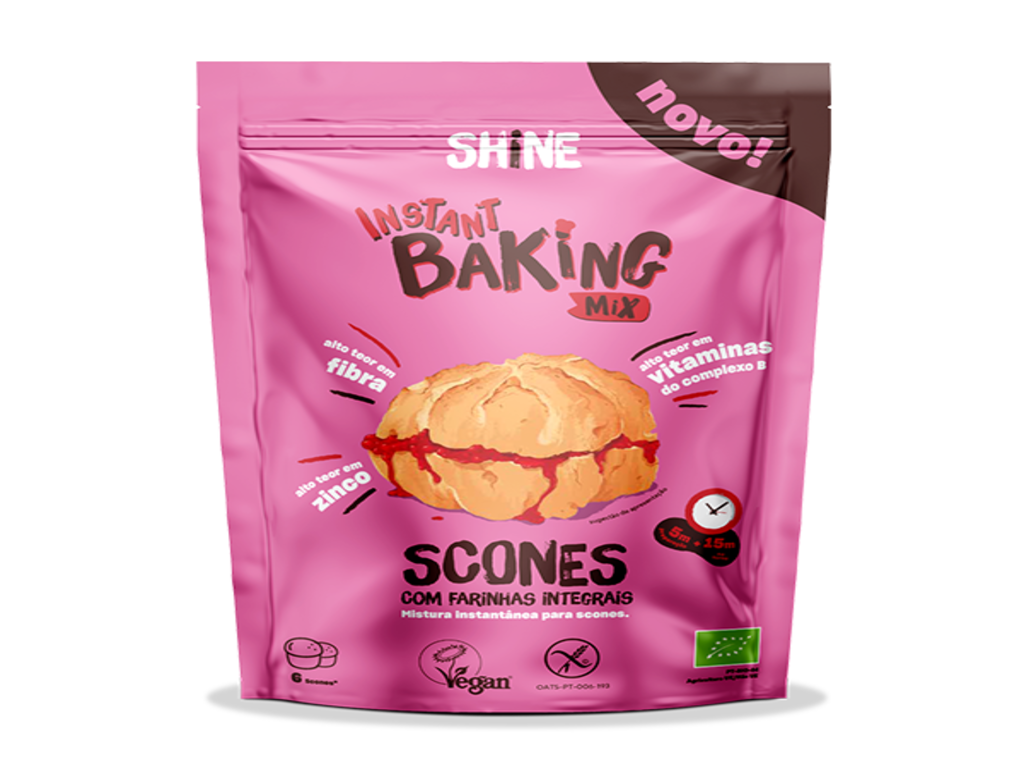 Mix scones shine farinha integral bio 300gr