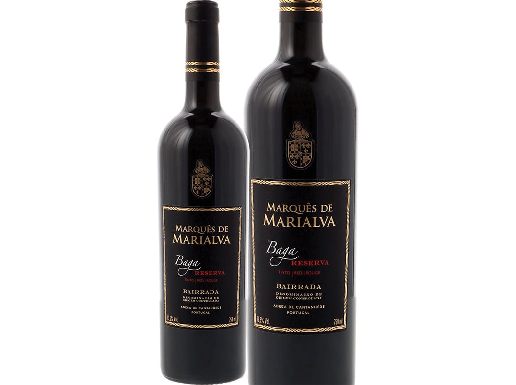 Vinho tinto marquês de marialva baga reserva 0.75l