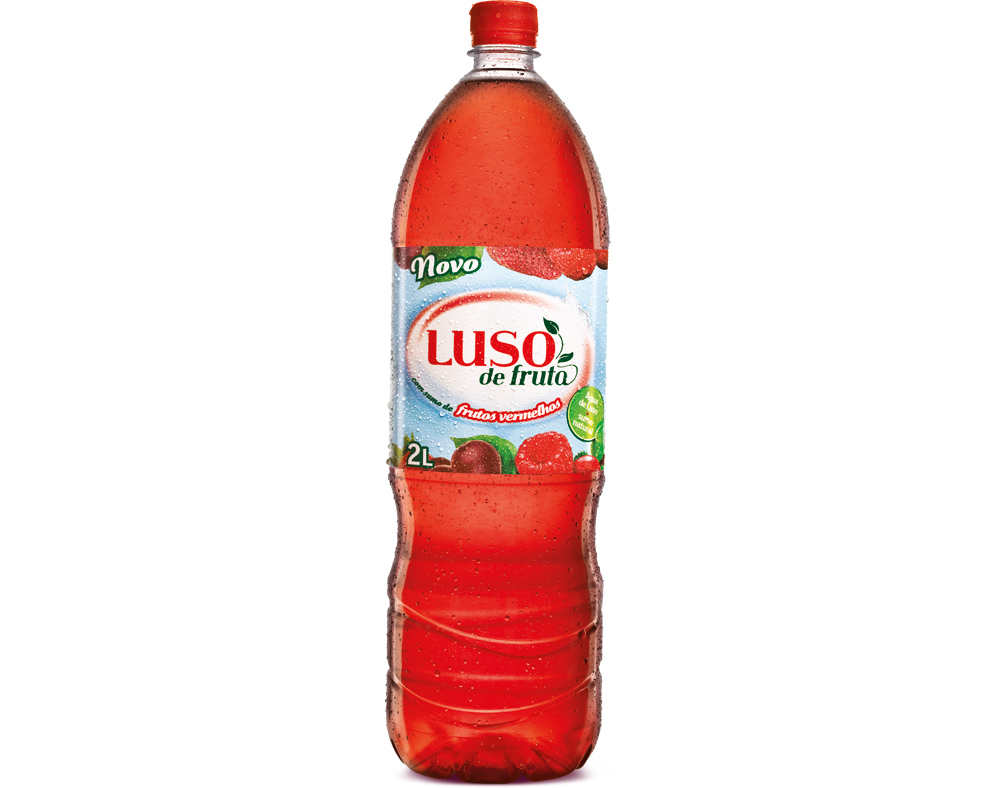 Bebida luso fruta frutos vermelhos 2l