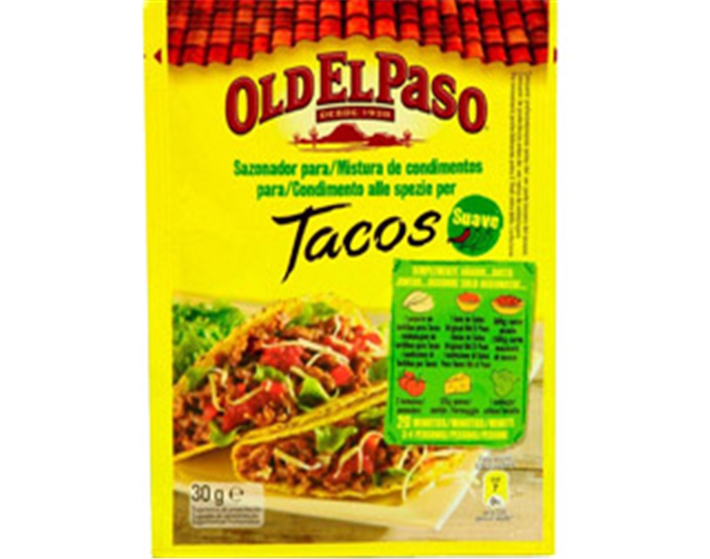 Condimento Old El Paso Para Tacos 25g Old El Paso