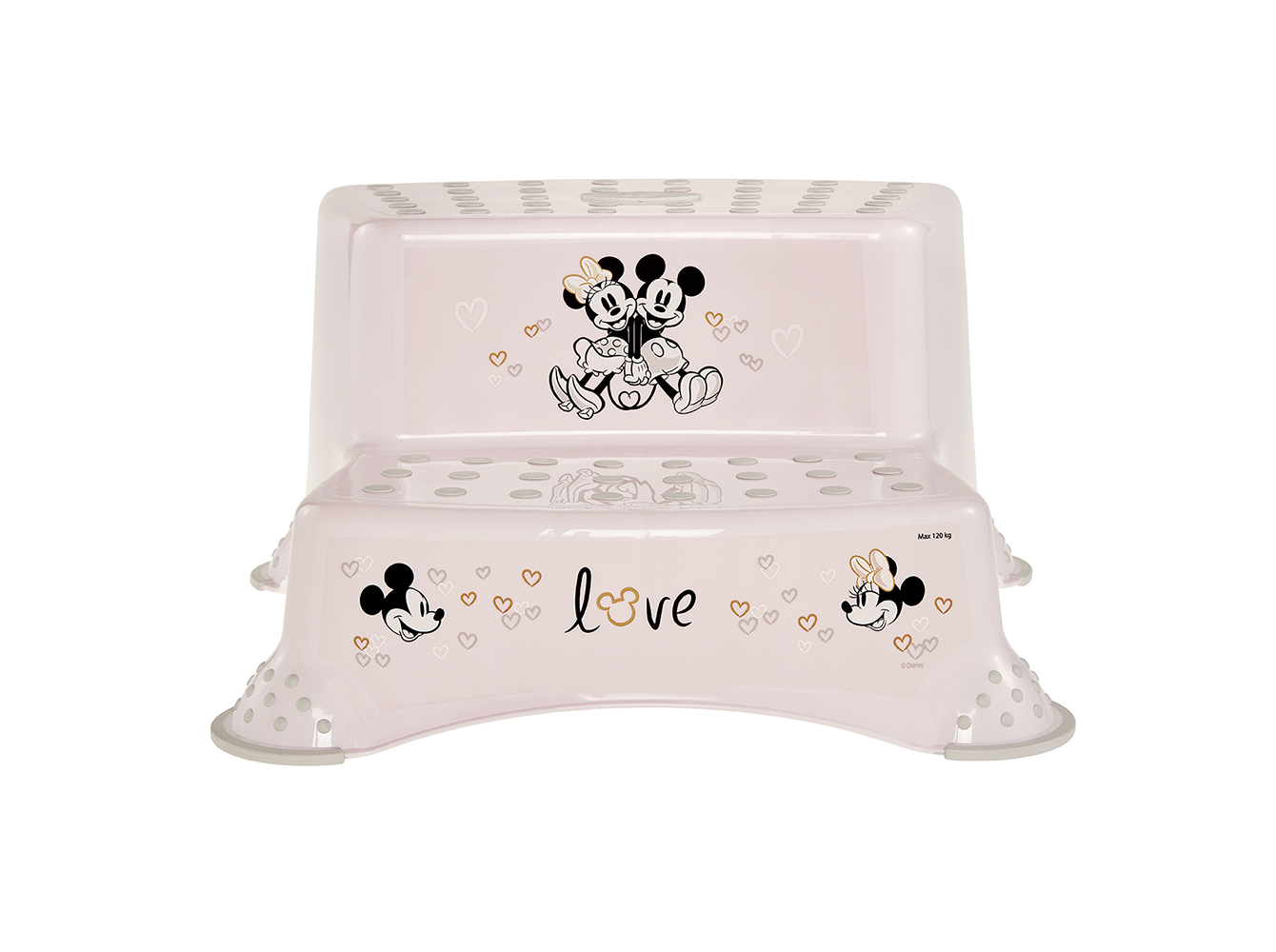 Degrau minnie rosa