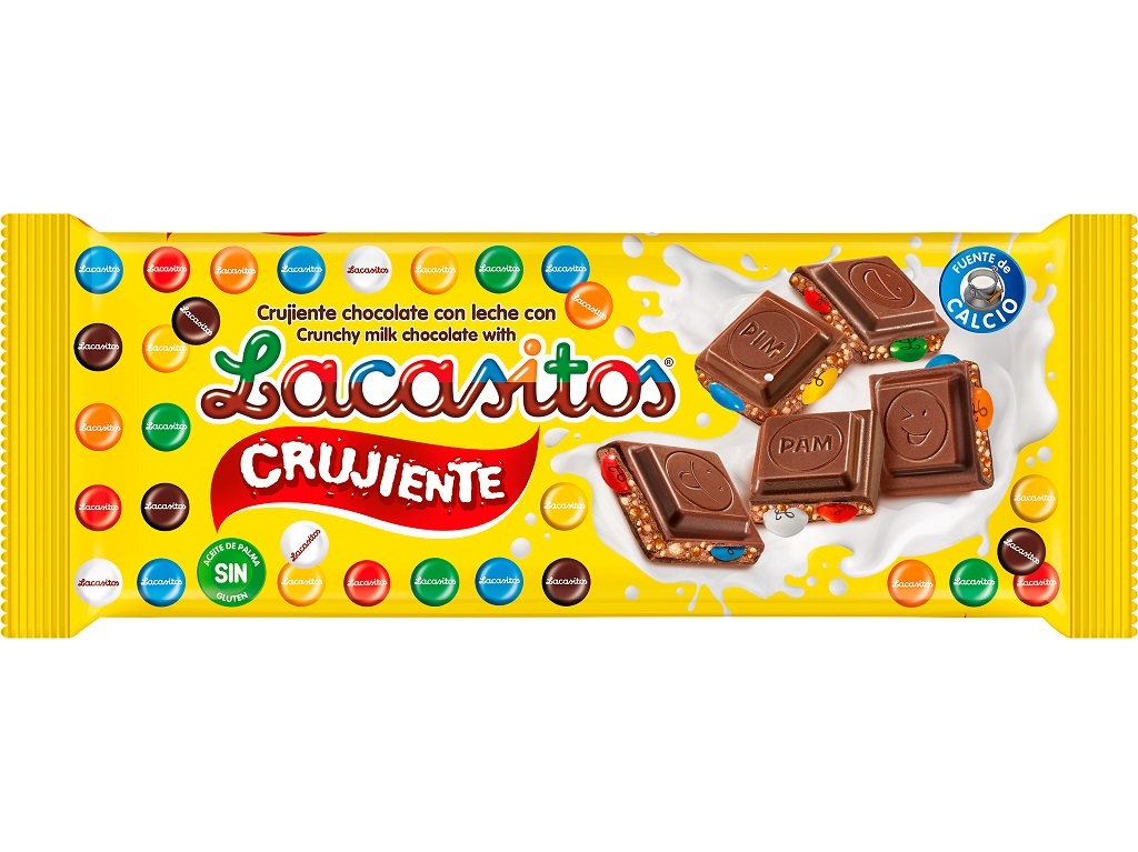 Tablete Lacasitos Crujiente 90g