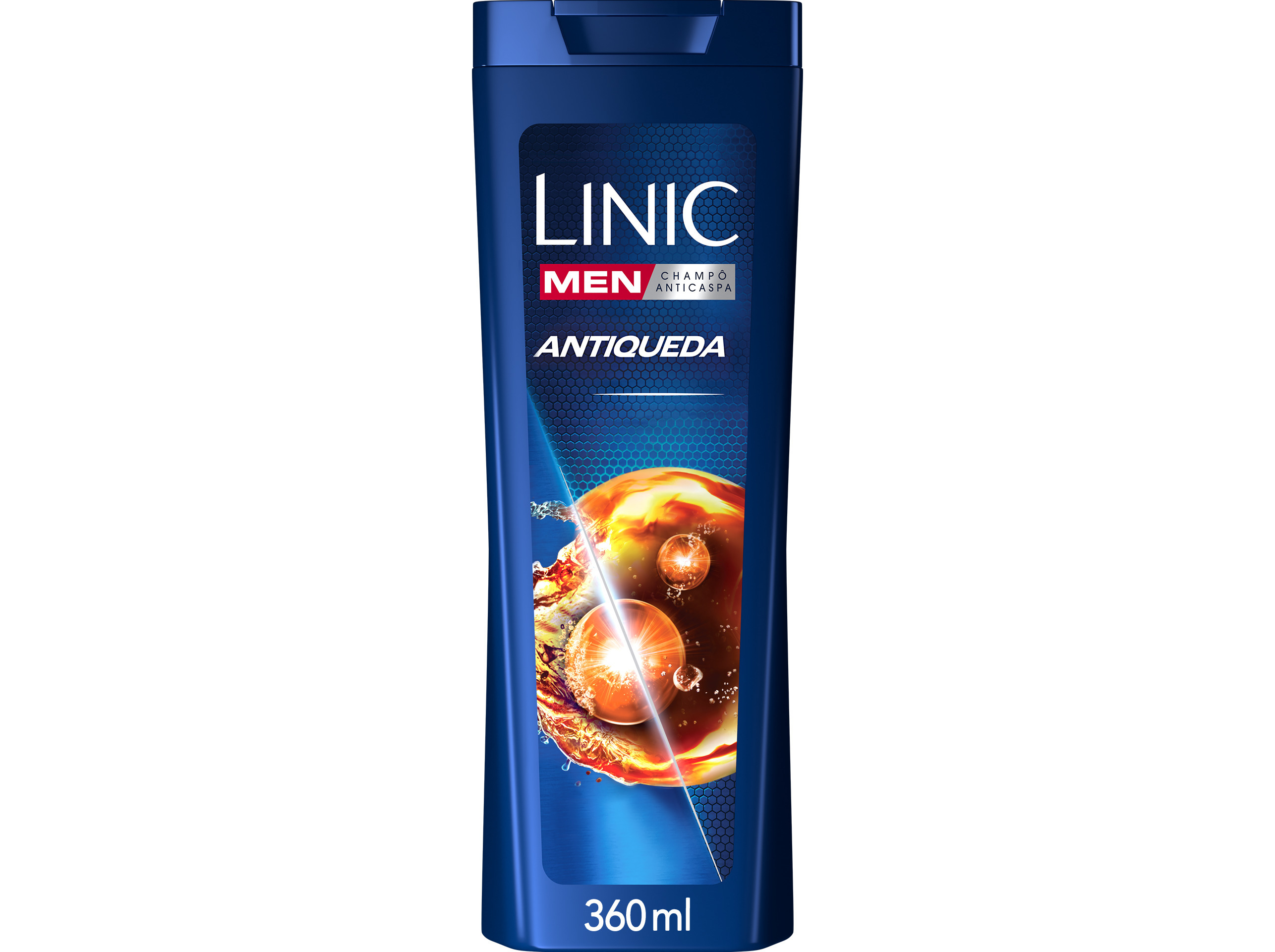 Champô linic anti-caspa men anti-queda 360ml