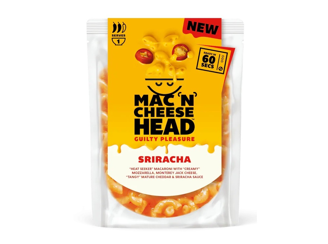 Macarrão Mac 'n' Cheese Head Sriracha 200g Mac 'n' Cheese Head