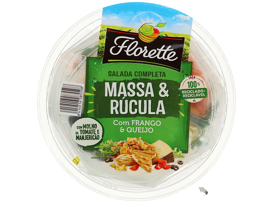 Salada massa e rúcula florette 325 g