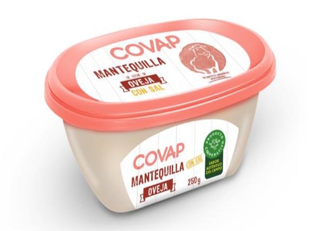 Manteiga Ovelha Covap Com Sal 250g Covap