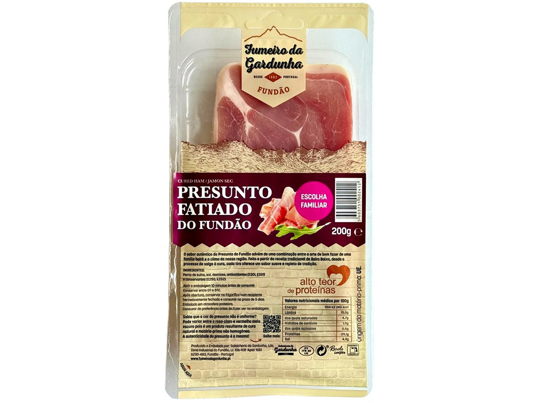 Presunto Salsicharia Gardunha 7 M 200gr Salsicharia Gardunha