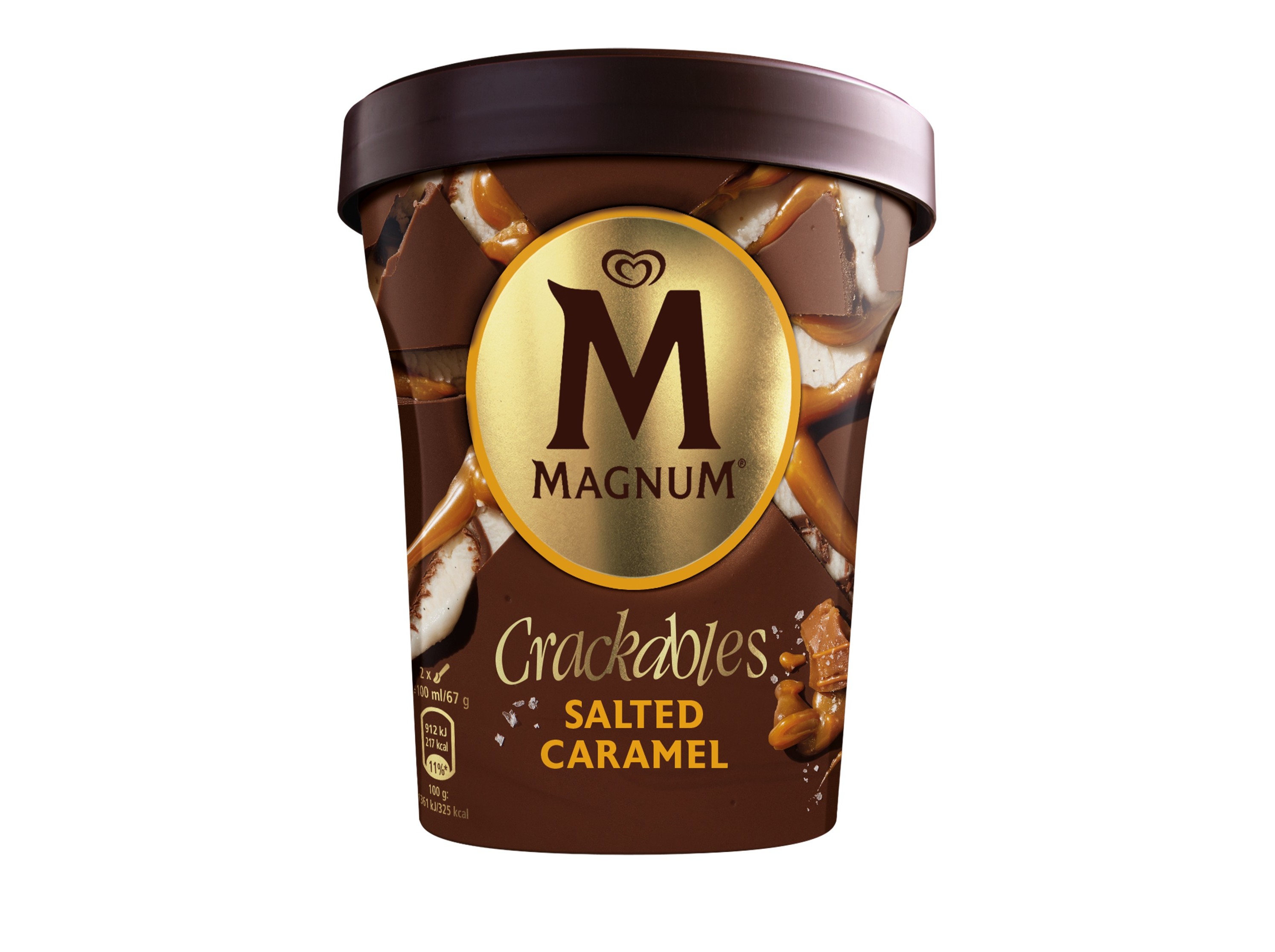 Geladomagnum pint double salted caramel 440ml