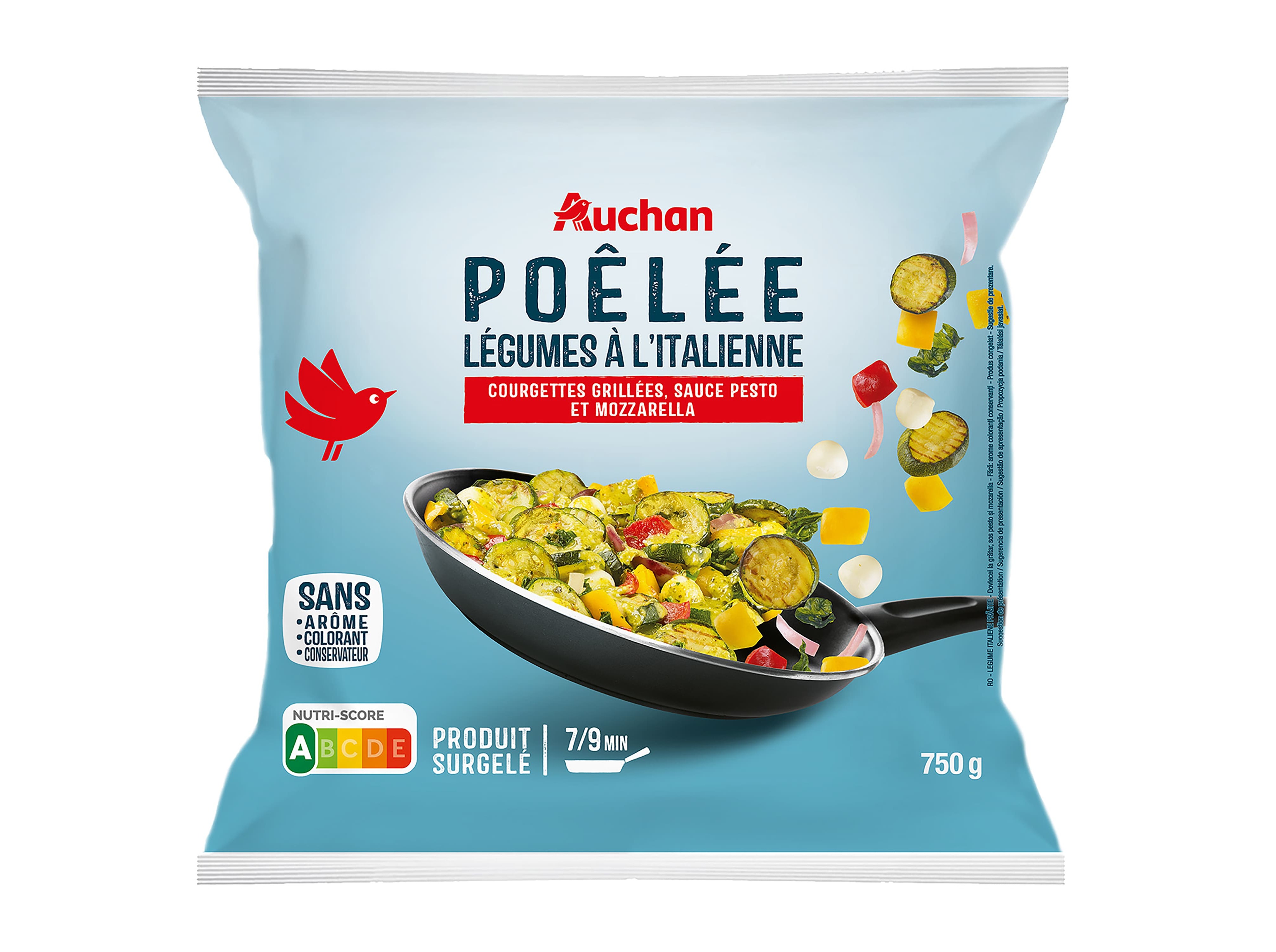 Salteado De Legumes Auchan À Italiana 750g Auchan