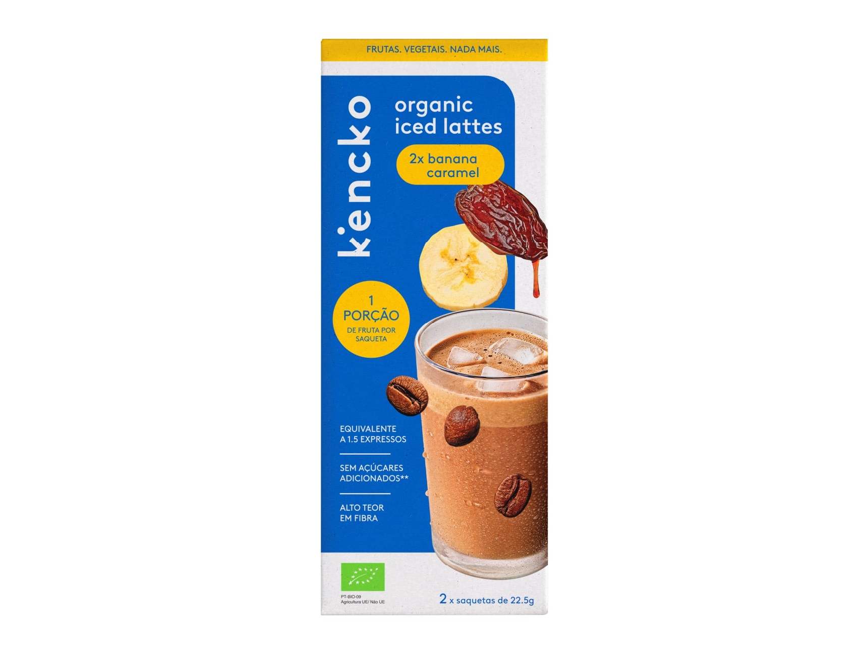Iced Latte Kencko Latte Banana Caramelo 2x22.5g