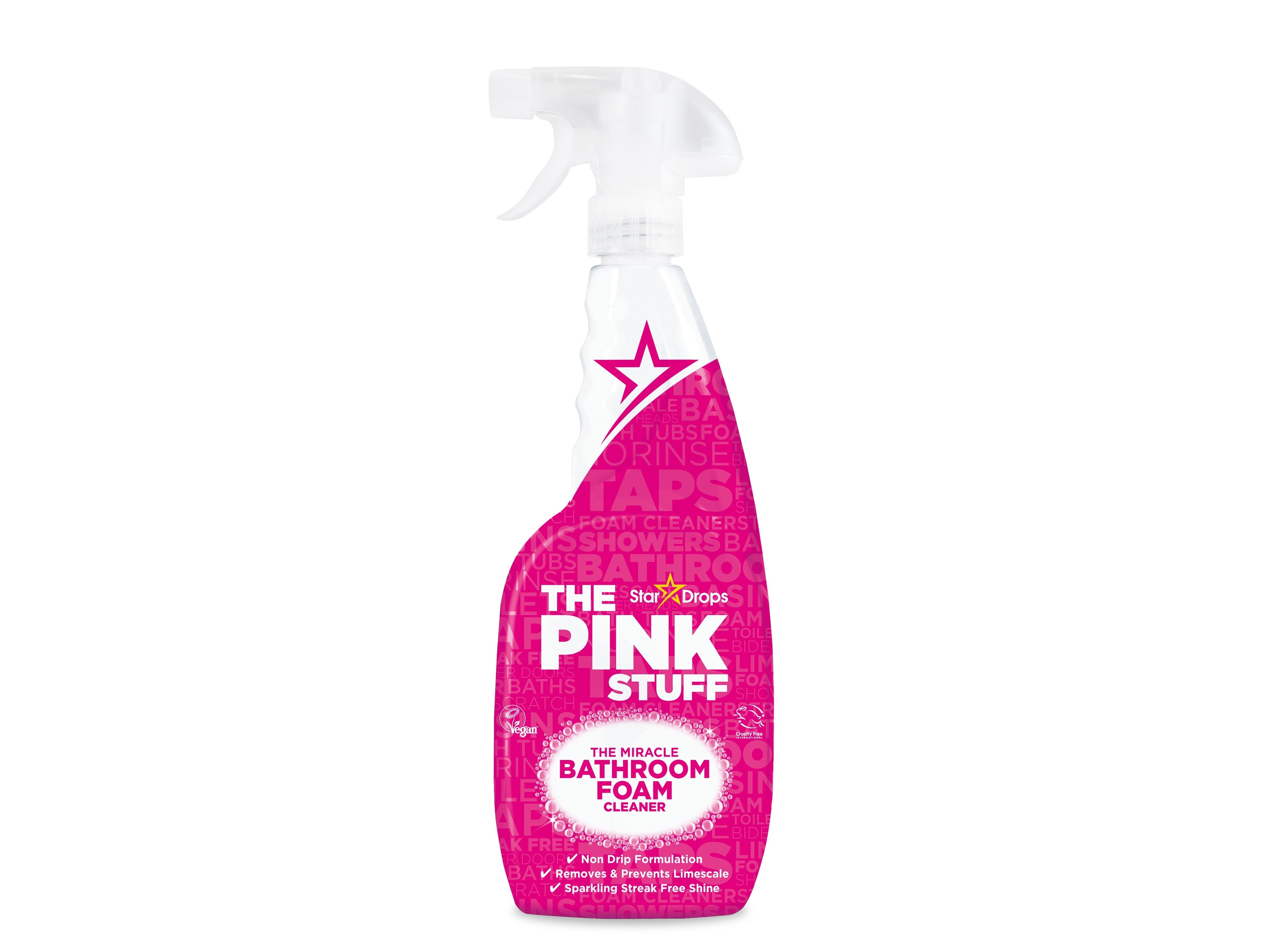 Limpeza wc pink stuff spray mousse 750ml