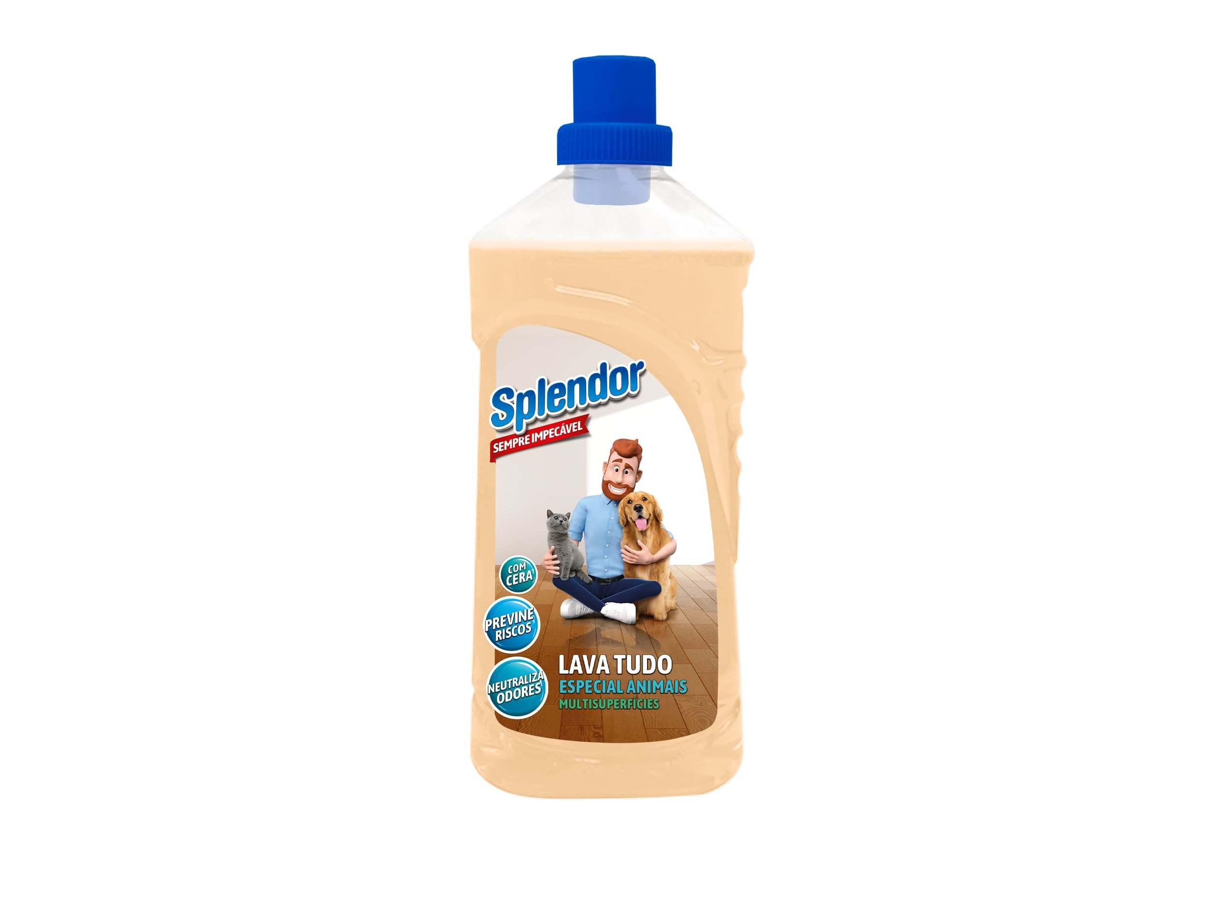 Lava tudo splendor especial animais 1l