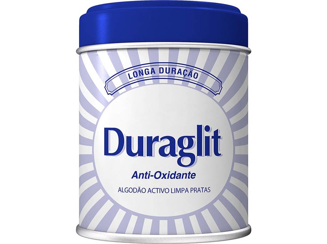 Limpa Pratas Algodão Duraglit 75g