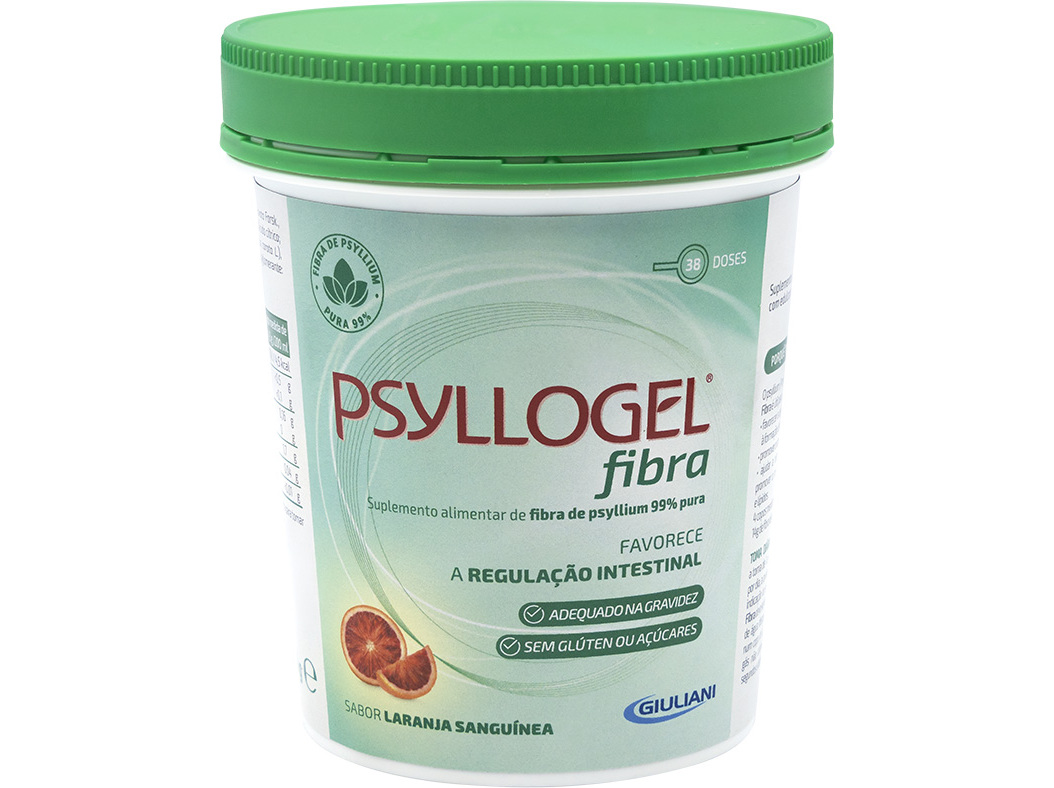 Suplemento Psyllogel Laranja Sanguinea 170g Psyllogel