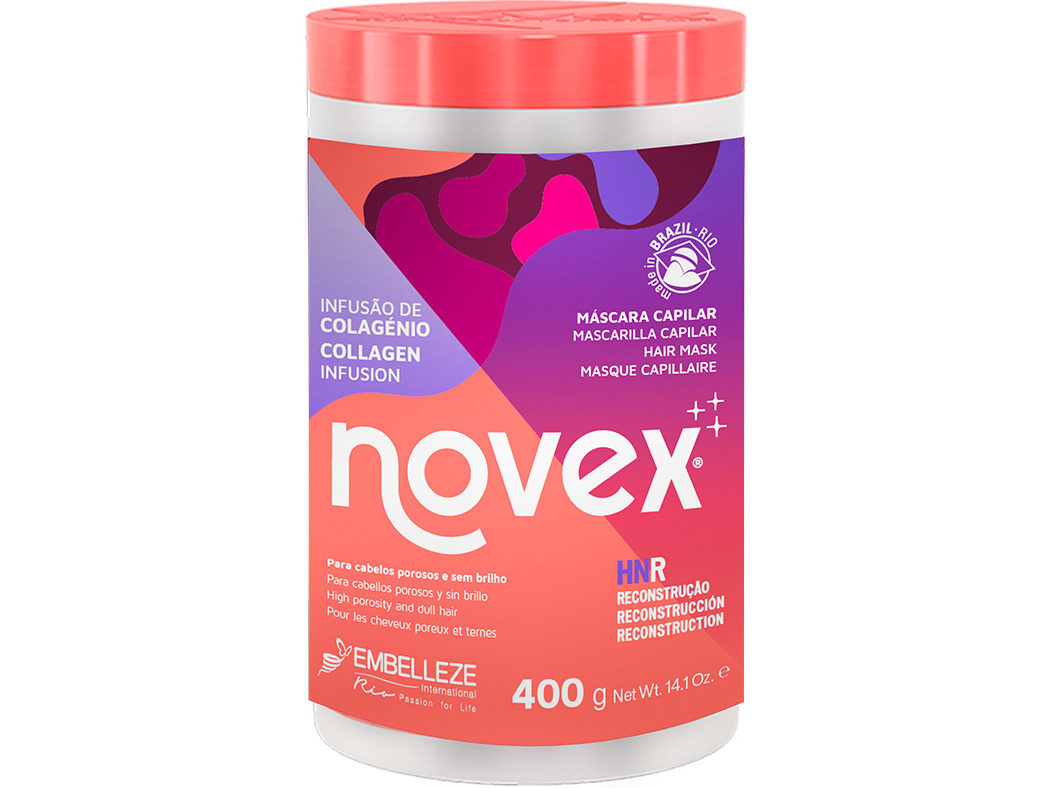 Máscara novex infusão de colagénio 400ml