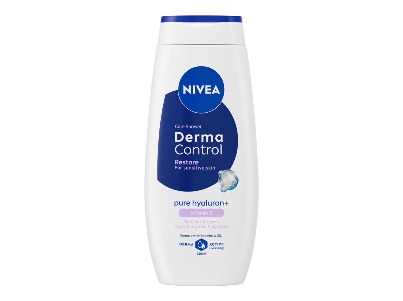 Gel de banho nivea derma control restore 250 ml