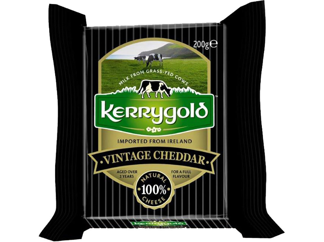 Queijo cheddar vintage kerrygold 200 g