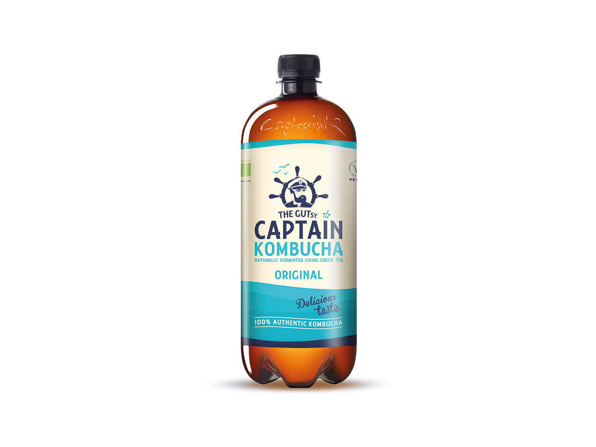 Kombucha the gutsy captain original bio 1l (sdr)