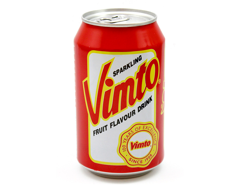 Bebida Vimto Sparkling Lata 330ml Vimto