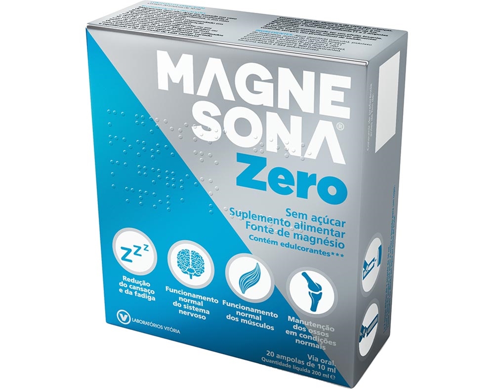 Suplemento Magne Zero 20 Ampolas Magnezero