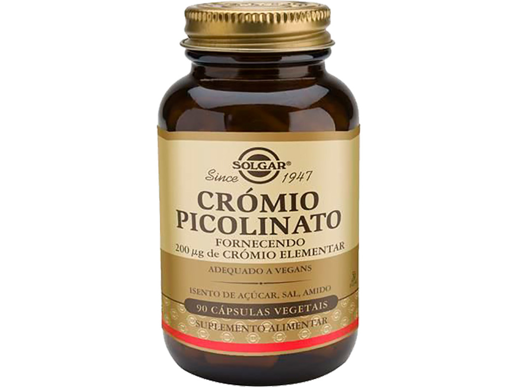 Suplemento Solgar Chromium Picolinate 90 Capsulas Solgar