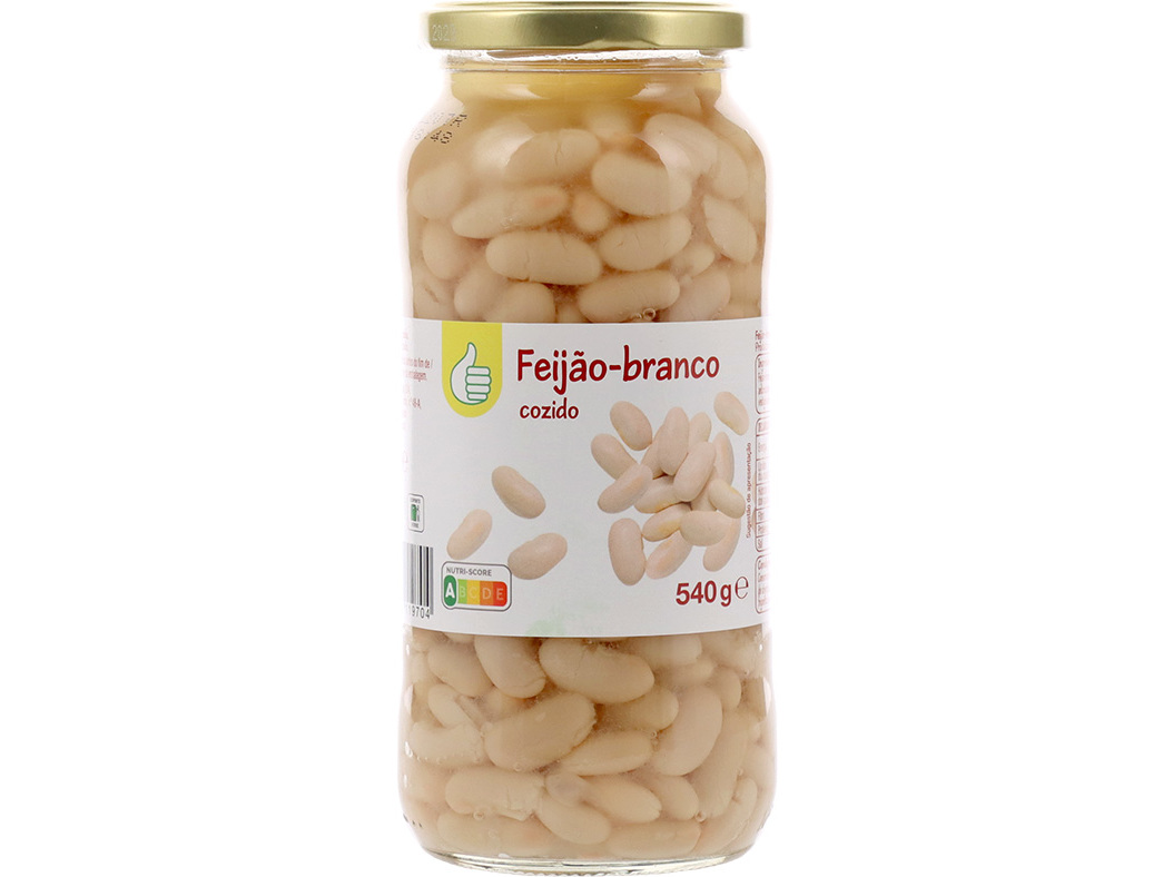 Feijão Branco Polegar Frasco 540 (400) G Polegar