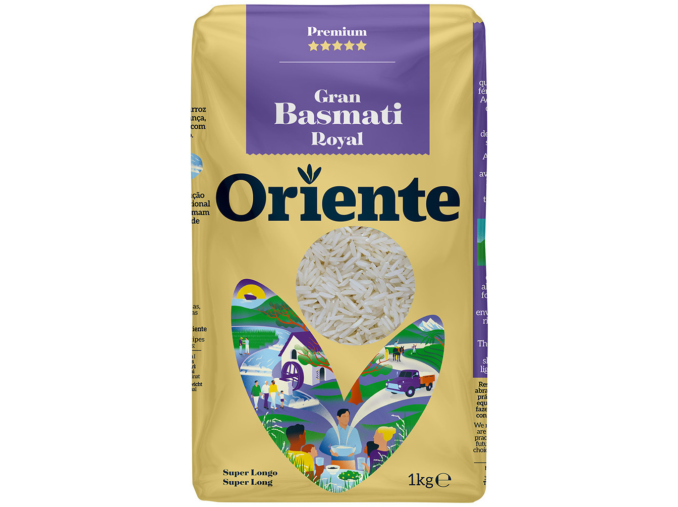 Arroz gran basmati oriente