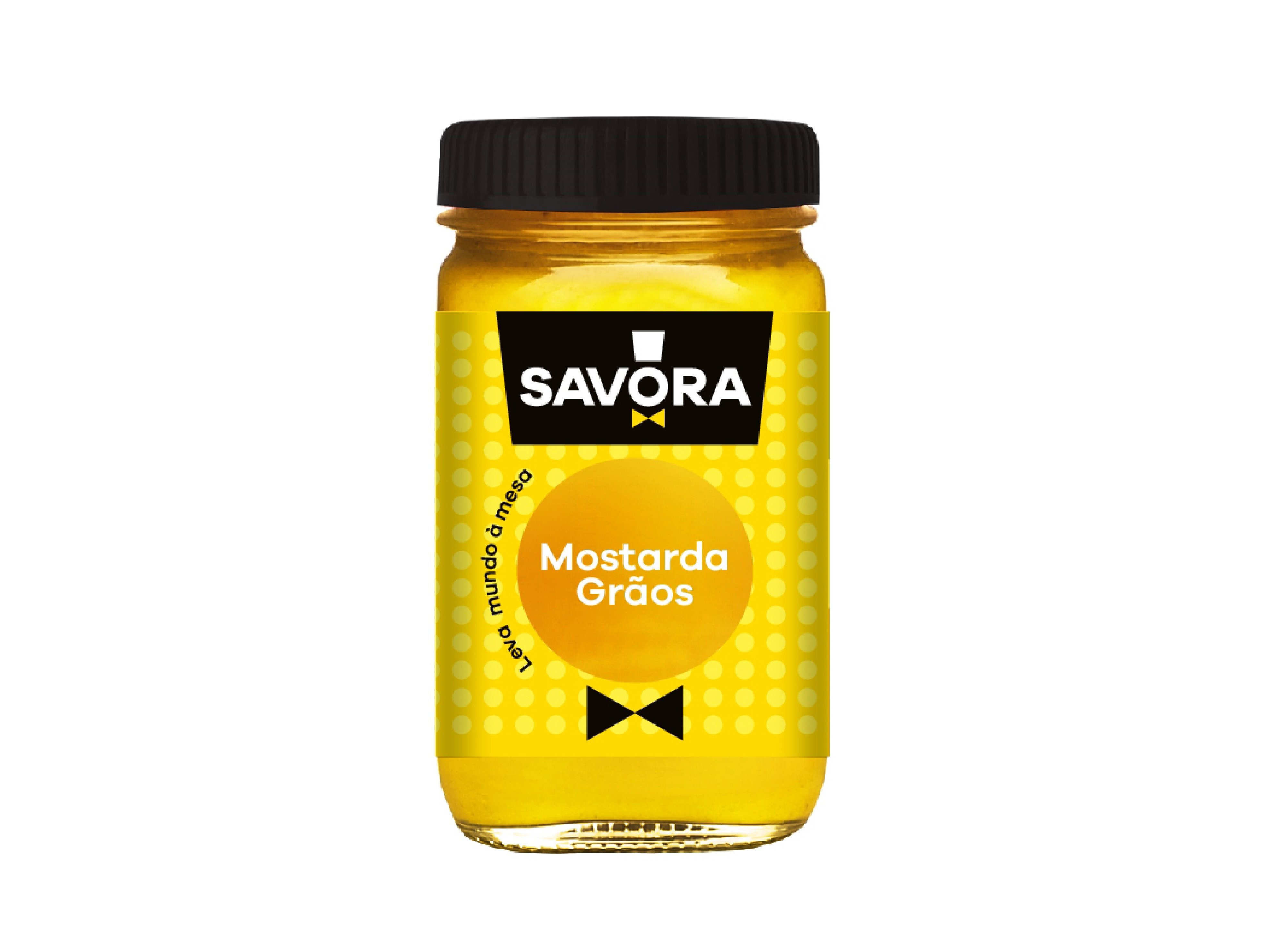Mostarda Savora Em Grão 190g Savora