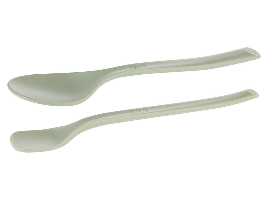 Conjunto colheres lovi pistachio 0m + 6m 2un