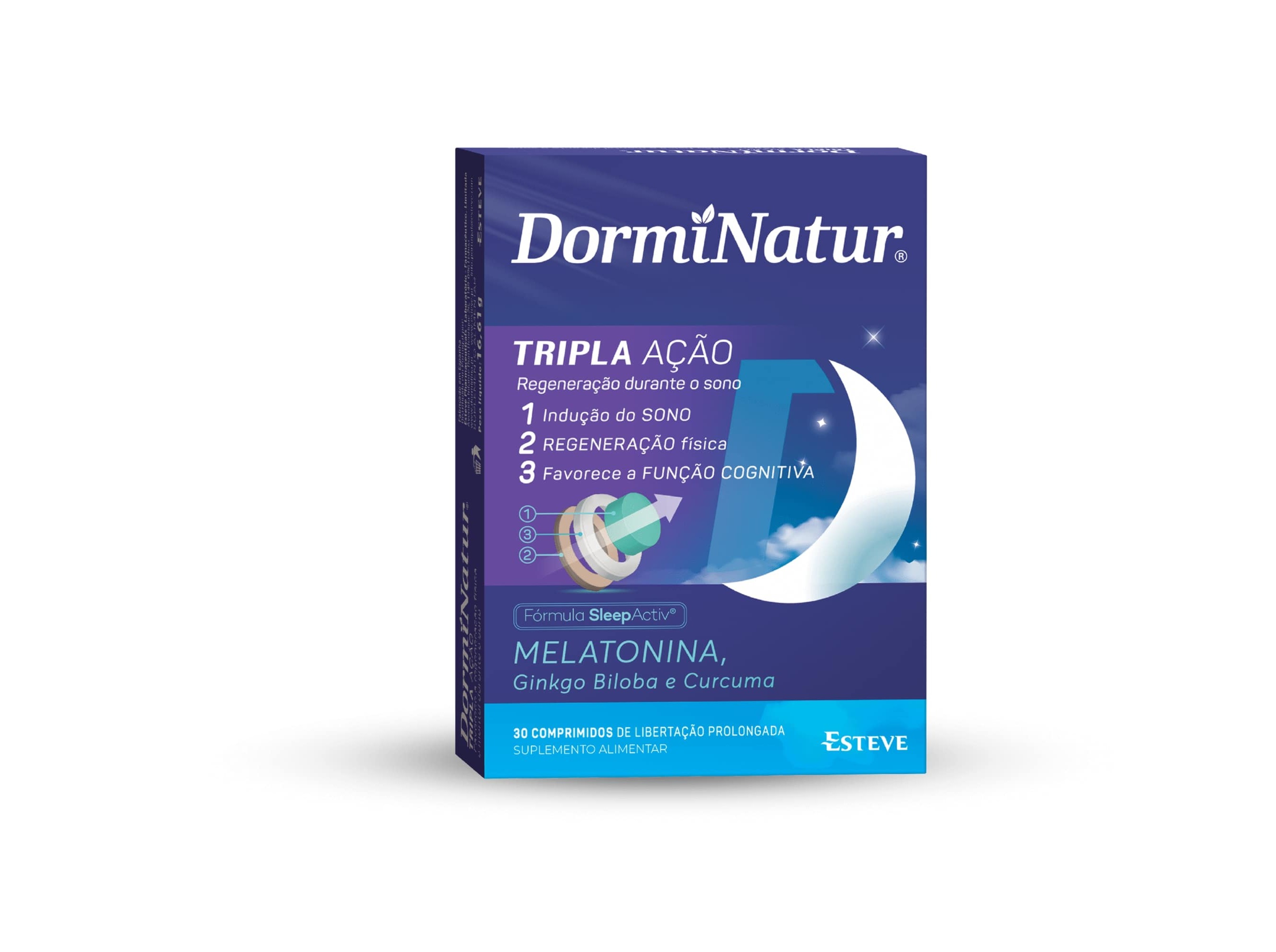 Suplemento Dorminatur Tripla Accao 30comp