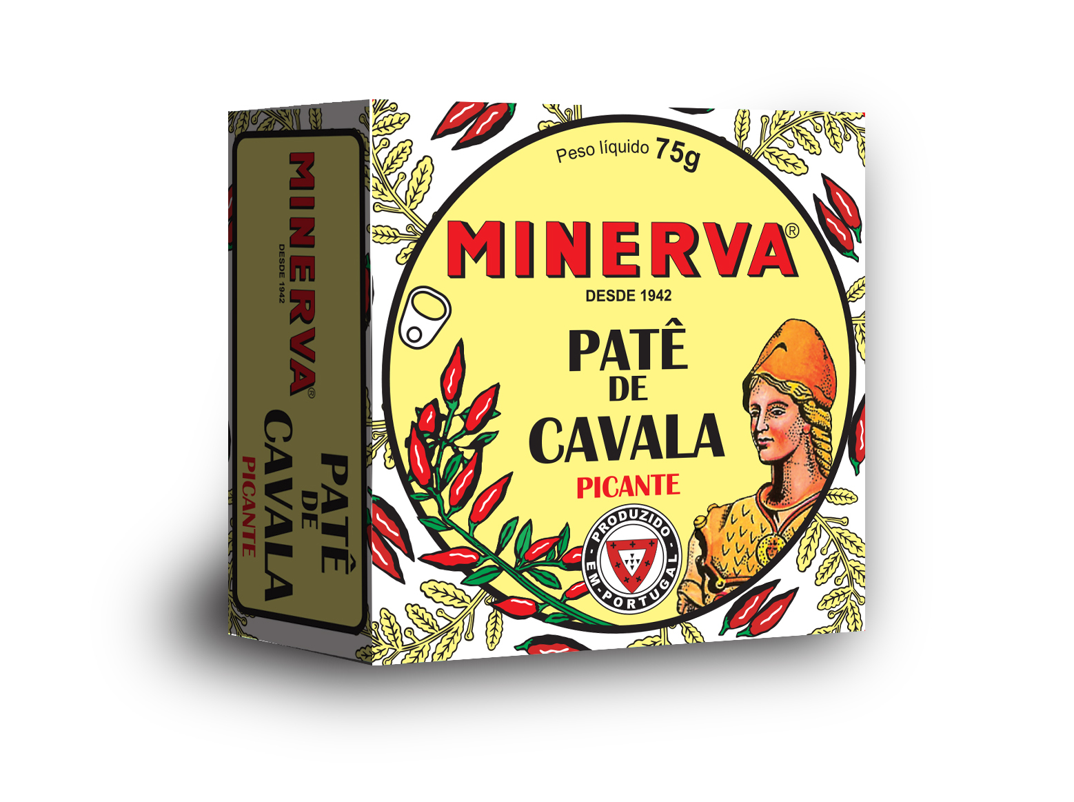 Pate minerva cavala picante 75g