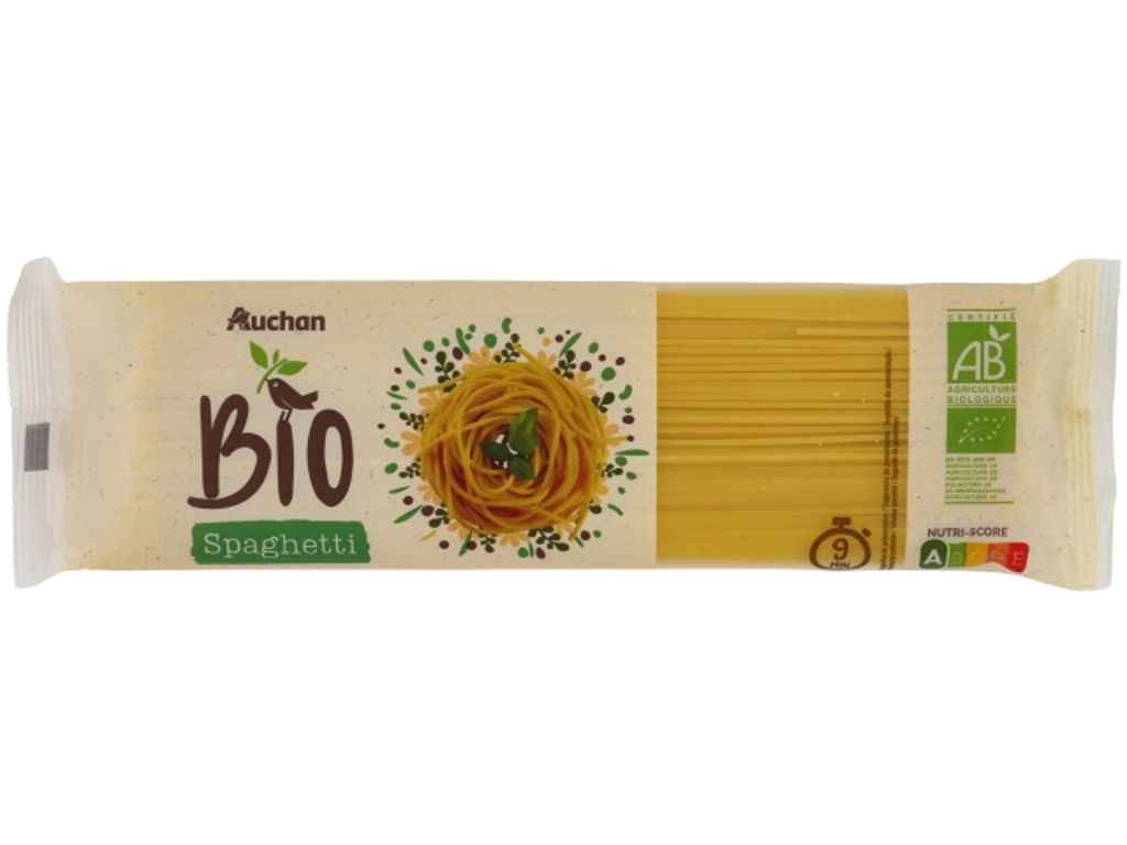 Esparguete Auchan Bio 500 G Auchan Bio