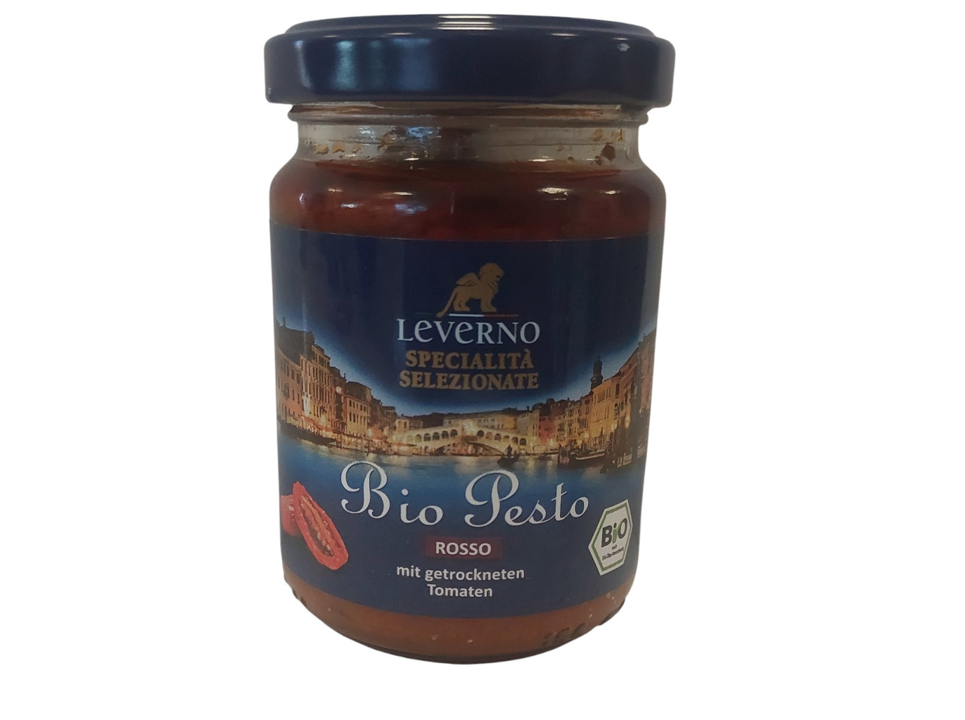 Pesto Vermelho Leverno C/tomate Seco Bio 125g
