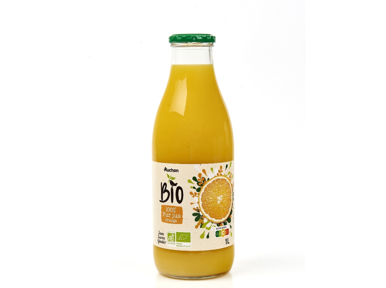 Sumo Auchan Bio Laranja 1l Auchan Bio