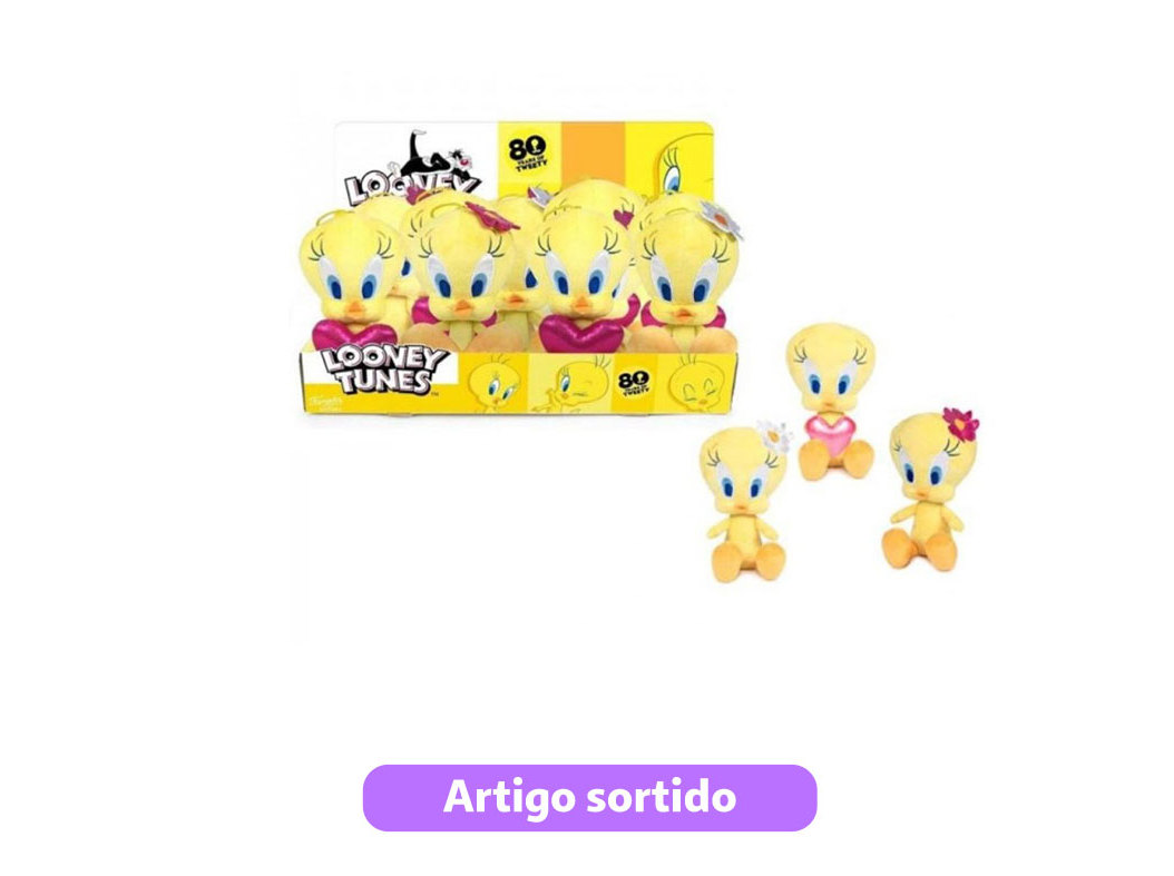 Peluche Tweety Famosa Softies 20cm Modelos Sortidos