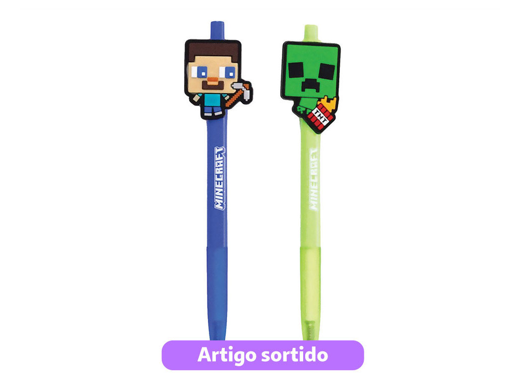Lápis infinito minecraft modelos sortidos