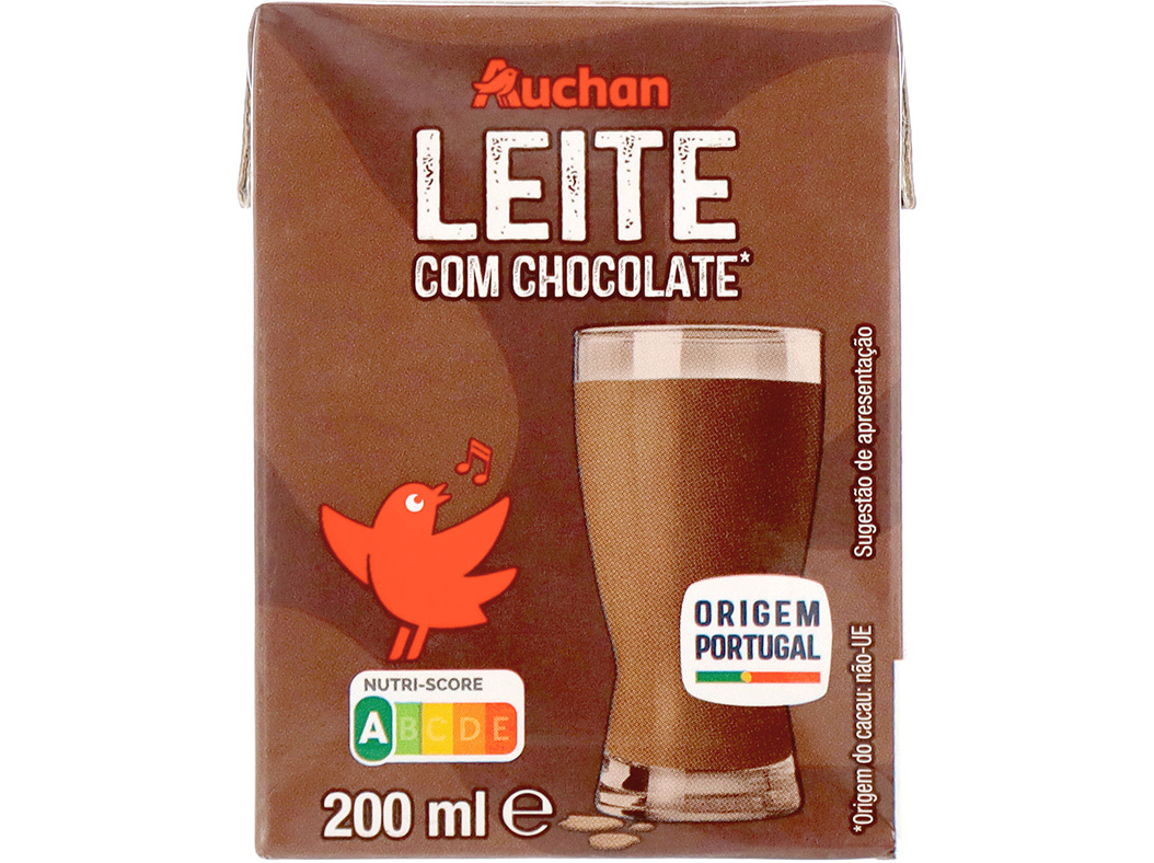 Leite Auchan Com Chocolate 200ml Auchan